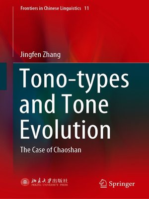 cover image of Tono-types and Tone Evolution